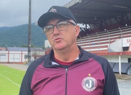 Gelson Conte não é mais treinador do Juventus, de Jaraguá do Sul, no Catarinense Série B
