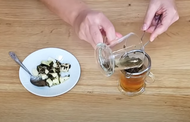 Receita de chá para baixar o colesterol