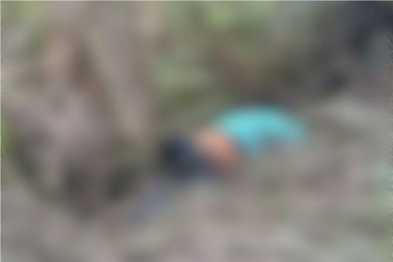 Corpo foi encontrado em uma área de mata