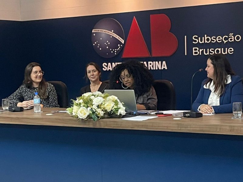 Primeira advogada negra assumiu a presidência da OAB Brusque