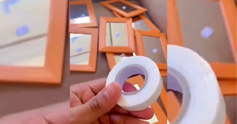 Decoradora transformando ambiente com espelhos 