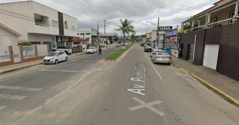 Fluxo de ve&iacute;culos ser&aacute; afetado entre a rua Princesa Isabel e a Avenida Pedro Zapelini – Foto: Reprodu&ccedil;&atilde;o/Google Street View/ND