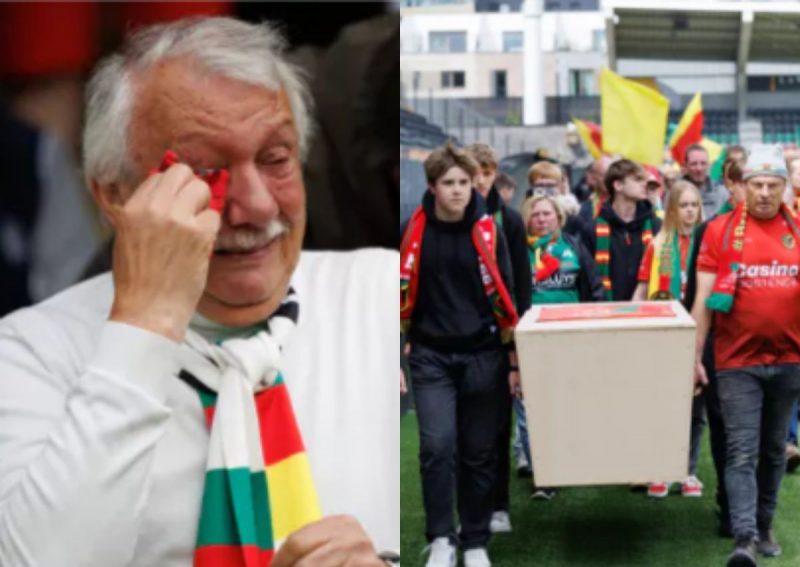 Funeral simbólico marca falência do clube