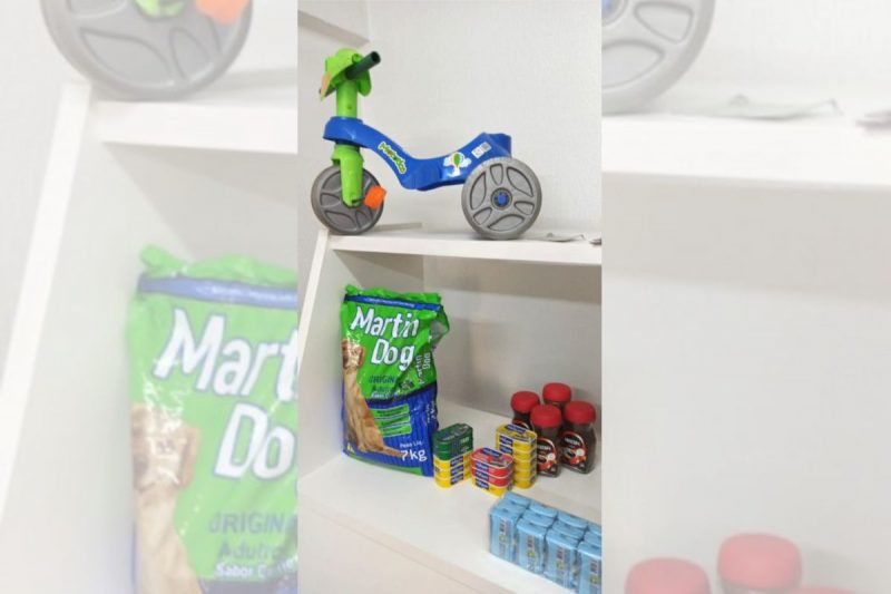 Mulher foi presa após furtar doações destinadas ao RS