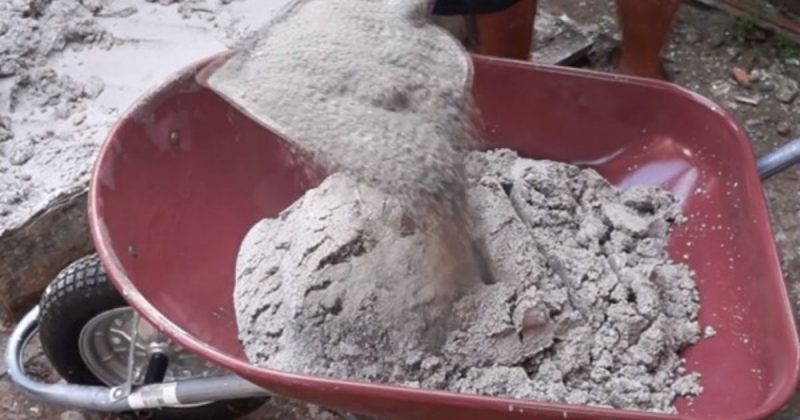 Massa para reboco sem betoneira