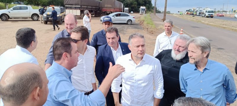 ministro dos transportes renan filho em Chapecó