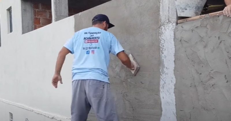 Casa tinha uma infiltração de 40 anos