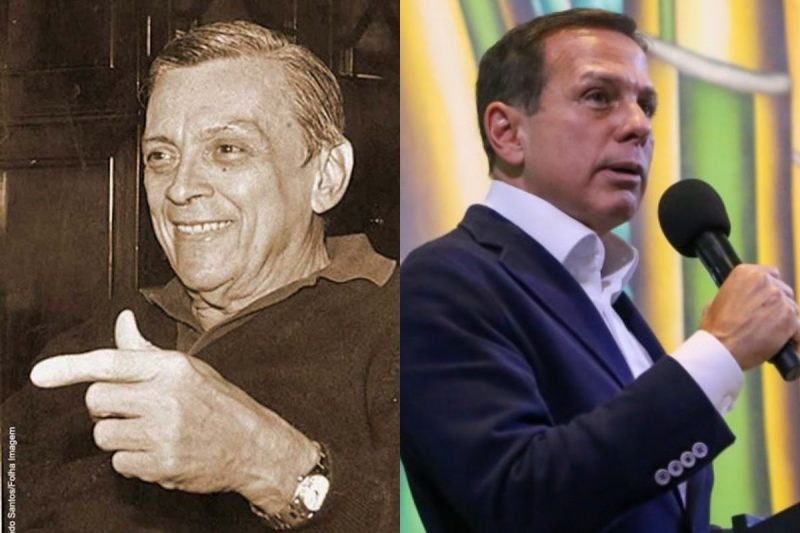 João Doria pai, criador do Dia dos Namorados, e João Doria Júnior, ex-governador de São Paulo