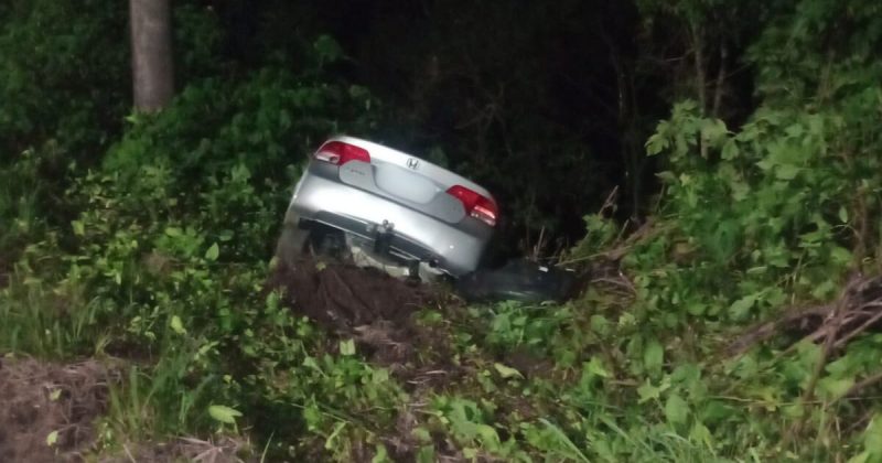 Acidente de tr&acirc;nsito matou jovem na SC-108 – Foto: Divulga&ccedil;&atilde;o/CBMSC