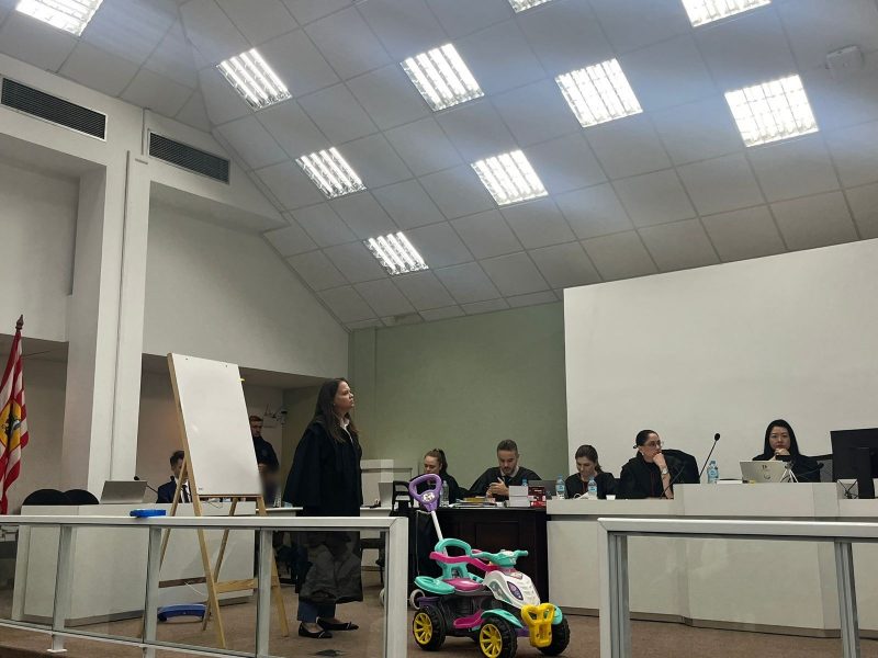 Imagem do local onde homem foi julgado por homicídio