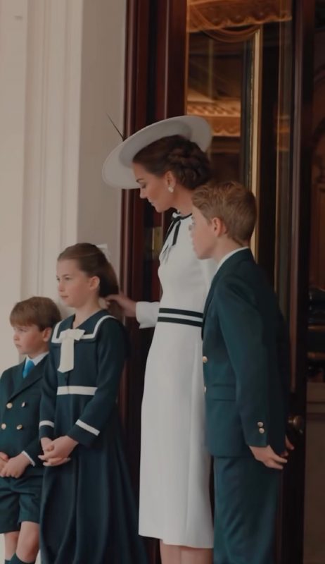 Kate Middleton aparece em público após 6 meses