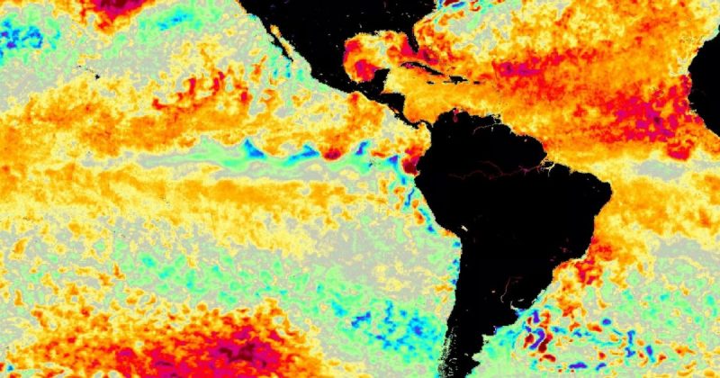 La Niña promete impactar Santa Catarina &#8211; Foto: MetSul/Nasa/Reprodução/ND