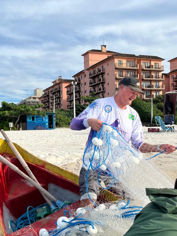 Luciano Faustino, presidente da Associa&ccedil;&atilde;o dos Pescadores &ldquo;Nossa vida mudou&rdquo; – Foto: Divulga&ccedil;&atilde;o