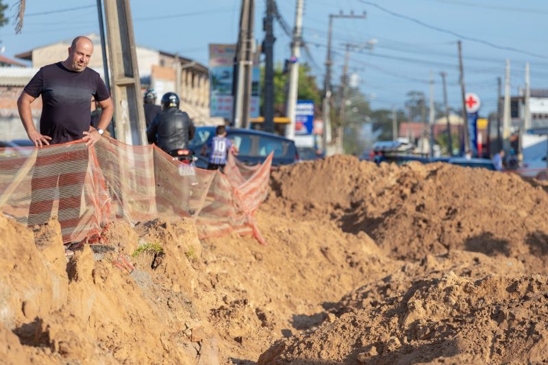 Macrodrenagem no Rio Vermelho – Foto: Germano Rorato/ND