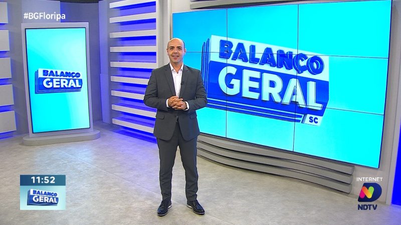 Raphael Polito apresenta o Balan&ccedil;o Geral da NDTV – Foto: Divulga&ccedil;&atilde;o/ND
