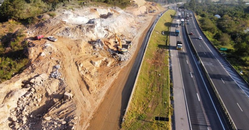 Trabalhos de detonação de rochas no trecho iniciam por volta das 13h30