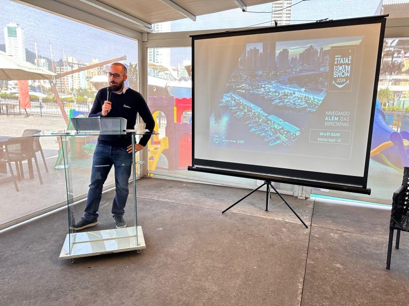 Diretor da Marina Itaja&iacute; afirma que &eacute; motivo de orgulho sediar o evento – Foto: Marina Itaja&iacute; Boat Show / Divulga&ccedil;&atilde;o