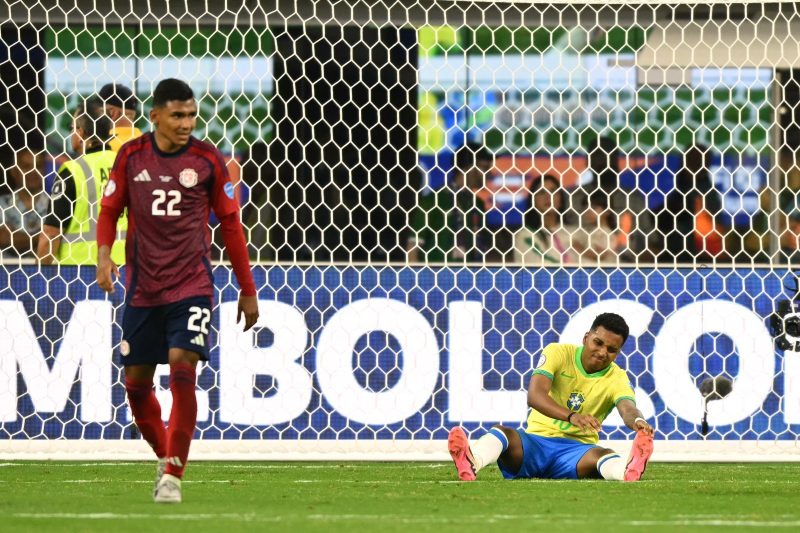 Foto do jogo do Brasil contra Costa Rica
