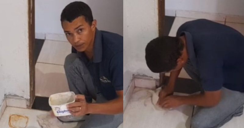 Técnica para tirar mancha de ferrugem no piso