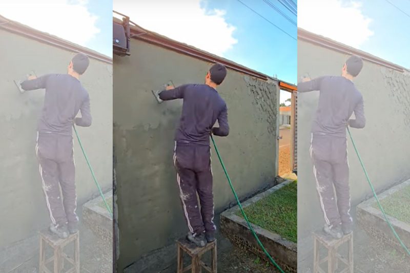 Reboco é "milagre da multiplicação"