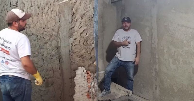 Aprenda técnica para fazer reboco sem trincas