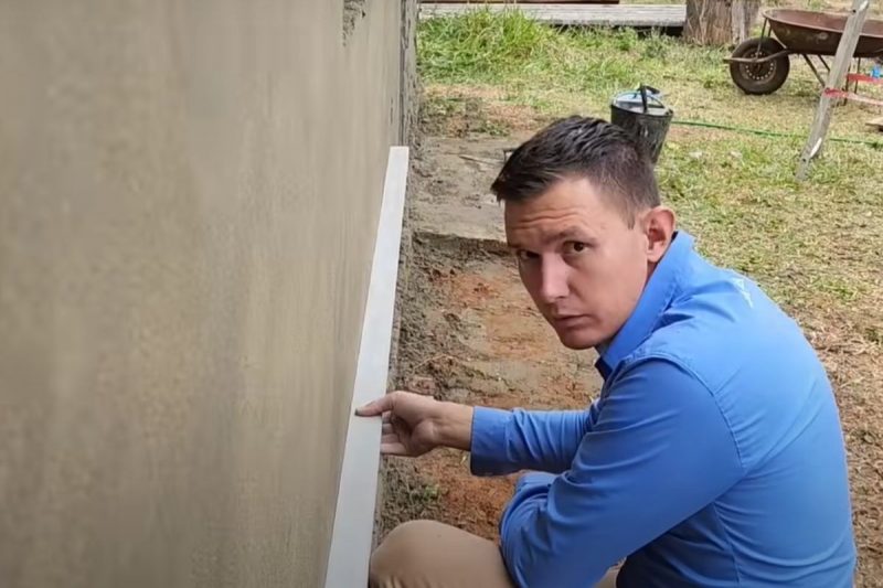 Reboco fica pronto em horas