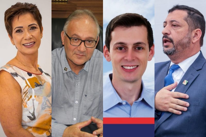 Os prefeitos de quatro munic&iacute;pios foram presos na Opera&ccedil;&atilde;o Fundraising no dia 19 de junho. – Foto: Montagem/Divulga&ccedil;&atilde;o/ND