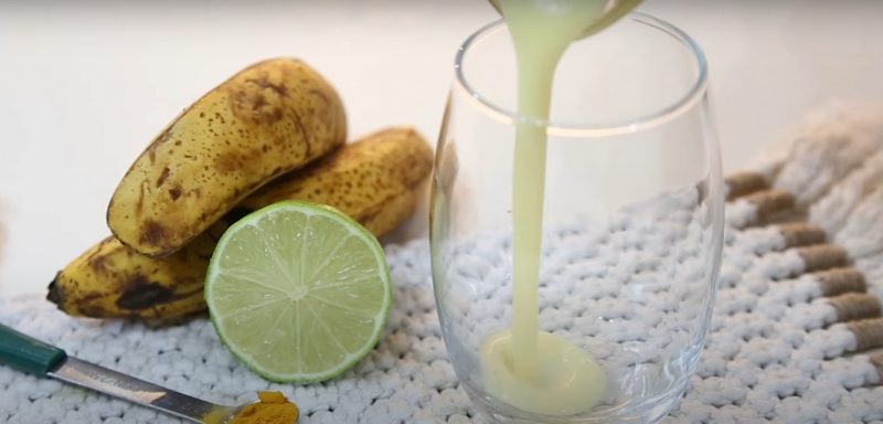 Receita para de suco de banana desinflamar e emagrecer