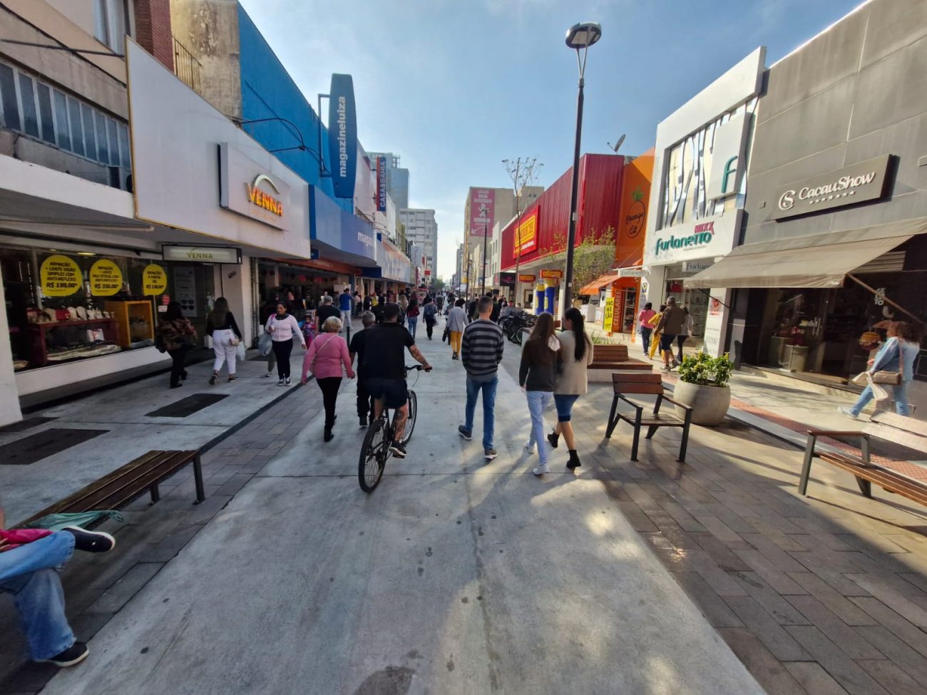 Nova rua Hercílio Luz é entregue em Itajaí