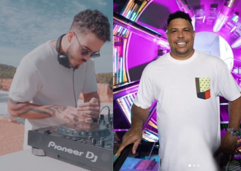 Ronaldo e o filho DJ Ronald – Foto: Reprodu&ccedil;&atilde;o/Instagram