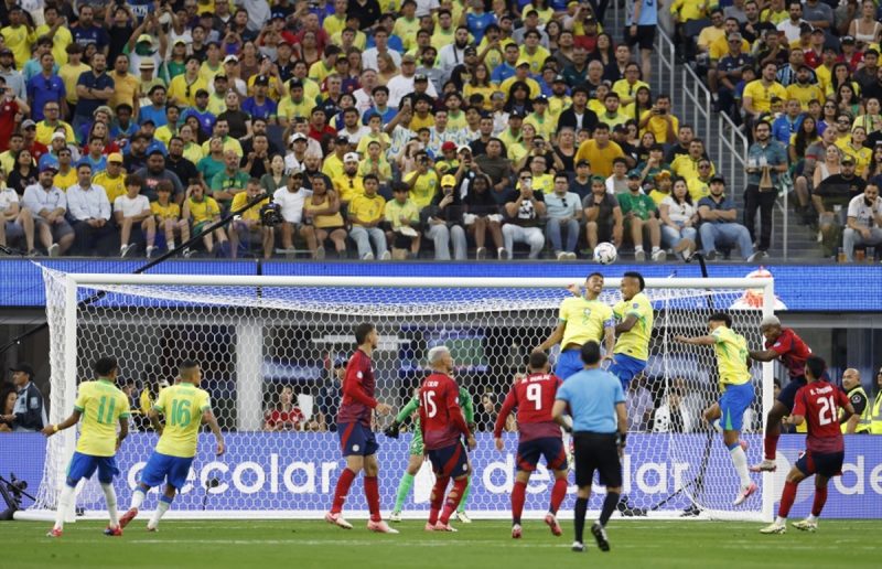 Seleção Brasileira e Costa Rica se enfrentaram pela primeira rodada da Copa América, no SoFi Stadium, em Inglewood, na Califórnia (EUA)