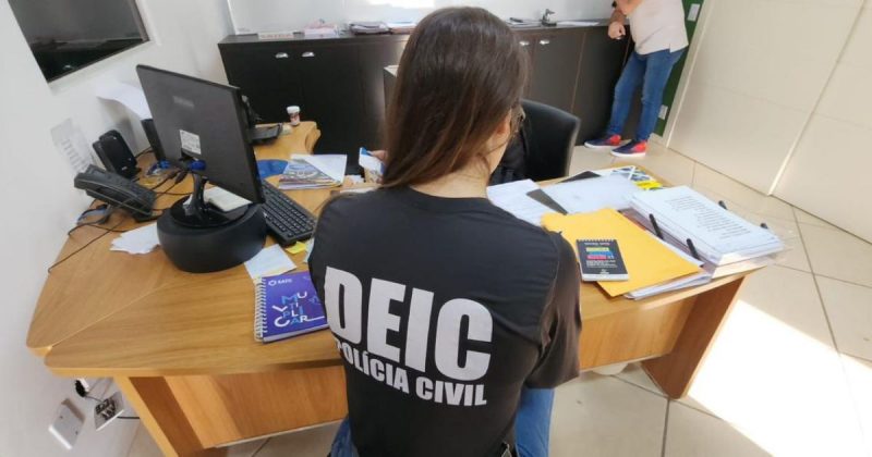 Servidor p&uacute;blico foi alvo dos mandados nesta sexta-feira (7) – Foto: Divulga&ccedil;&atilde;o/Pol&iacute;cia Civil