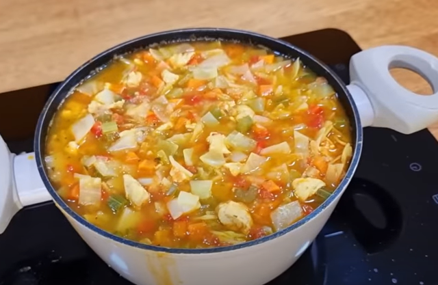 Receita de sopa emagrecedora
