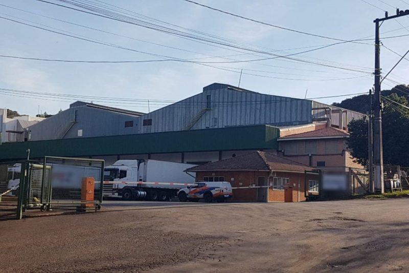 vazamento de amônia em empresa de chapecó