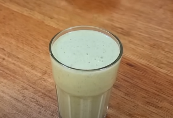 Receita de vitamina rica em colágeno