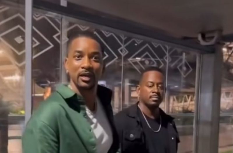 Atores baianos aparecem na imagem olhando para frente como Will Smith e Martin Lawrence