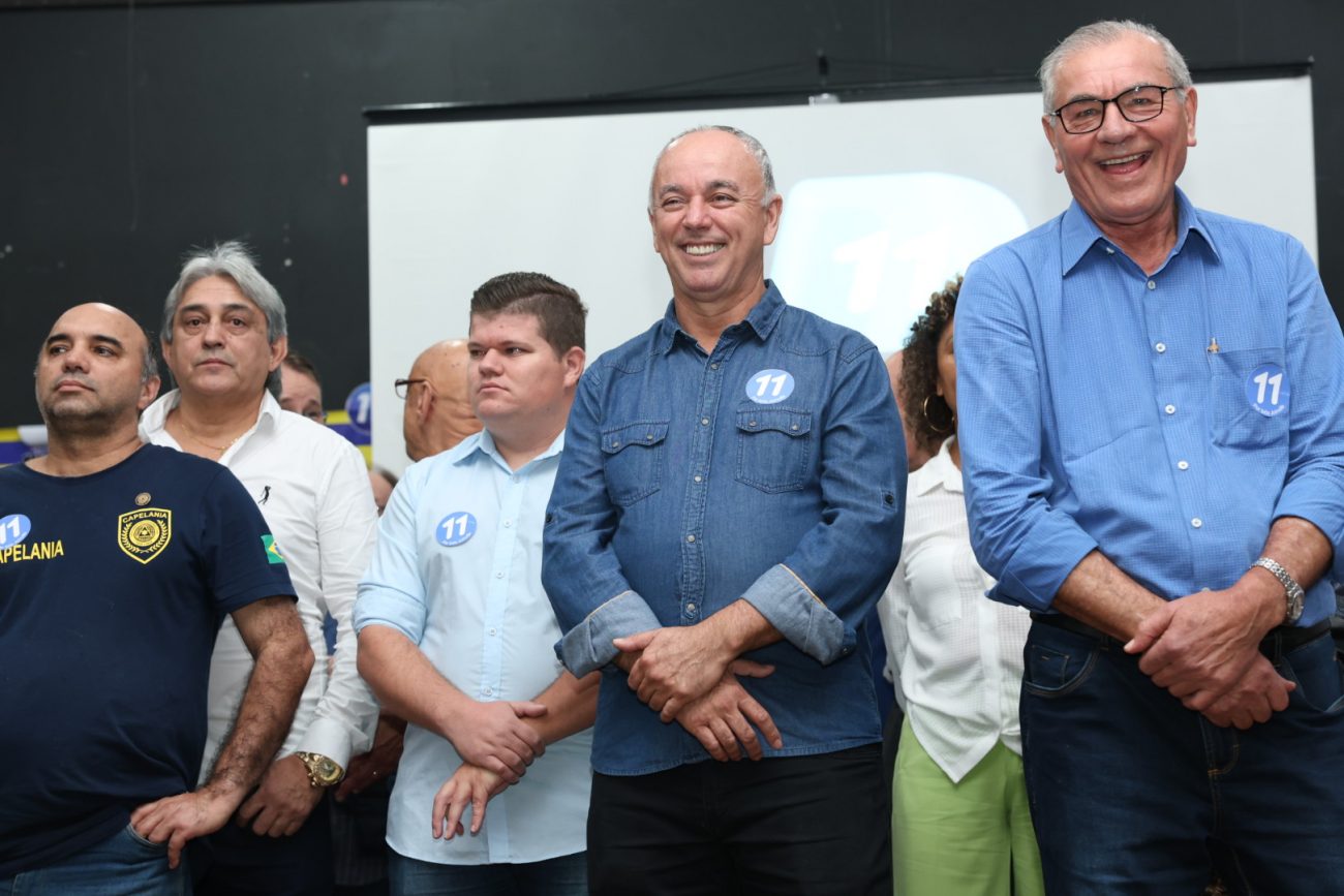 Convenção dos Progressistas aconteceu neste domingo em Joinville - Carlos Jr/ND