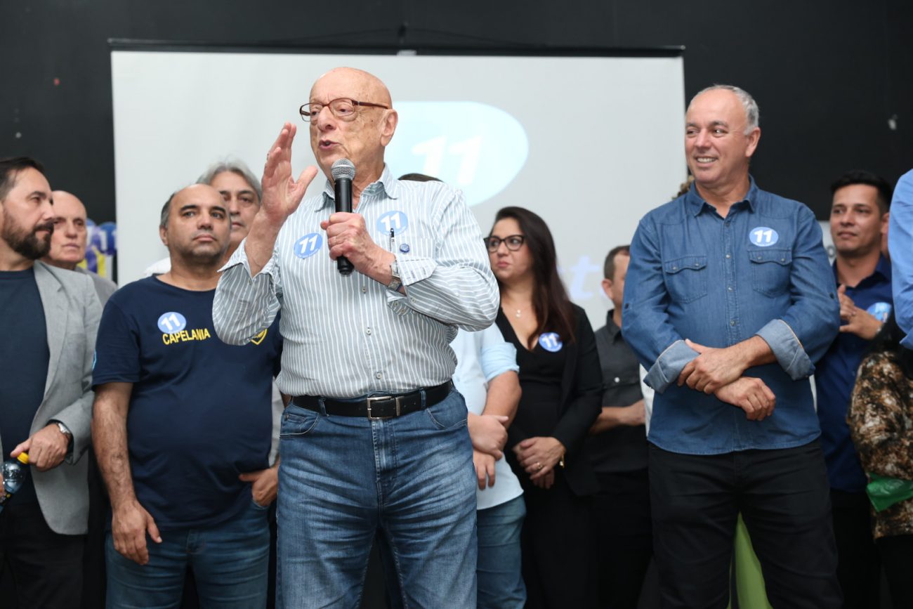 Convenção dos Progressistas aconteceu neste domingo em Joinville - Carlos Jr/ND