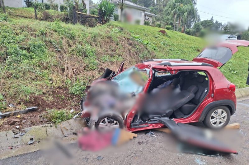 Acidente ocorreu na SC-283 em Concórdia 