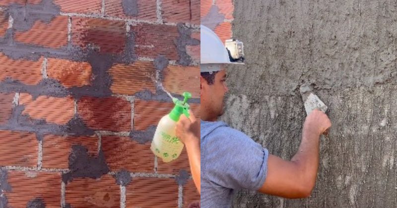 Técnica econômica para adeus à parede feia