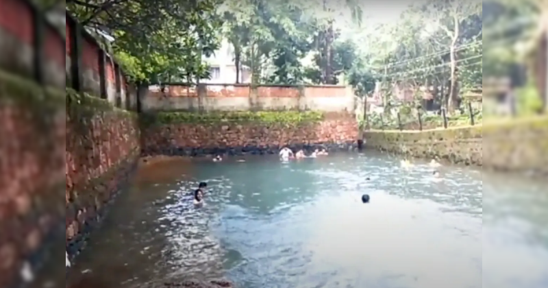 Lago em que o menino adquiriu ameba comedora de cérebro 