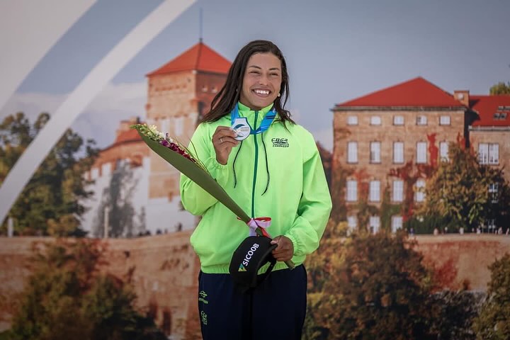 Ana Sátila é um dos principais destaques do Brasil na modalidade e estará presente nas Olimpíadas – Foto: Reprodução/Redes Sociais