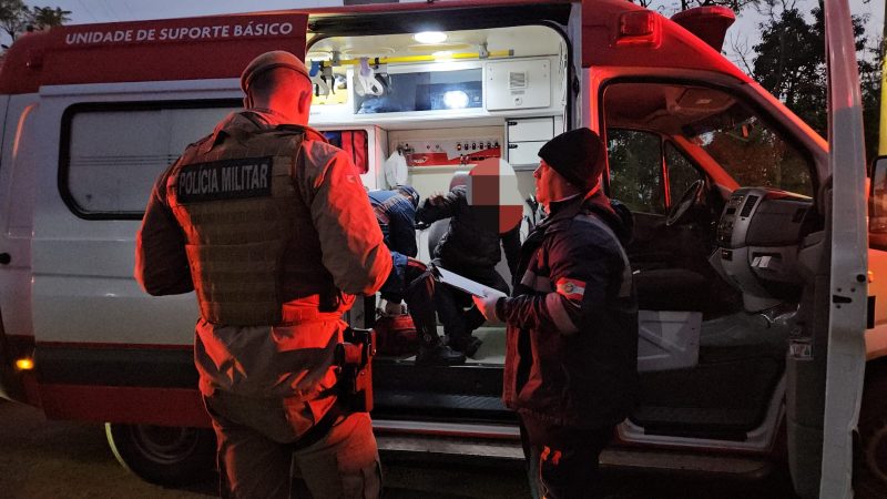 Argentino foi preso depois de receber atendimento médico.