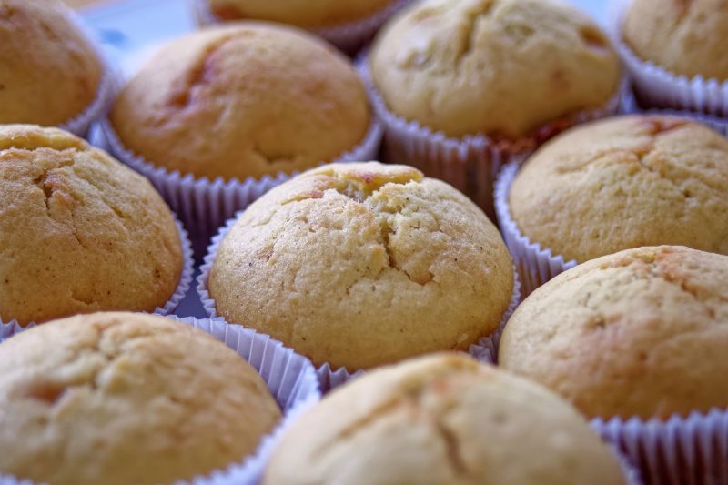 Bolinho de batata-doce fica pronto rapidamente