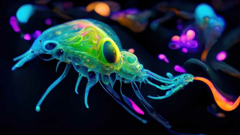 O que é o efeito de bioluminescência avistado em praia de SC