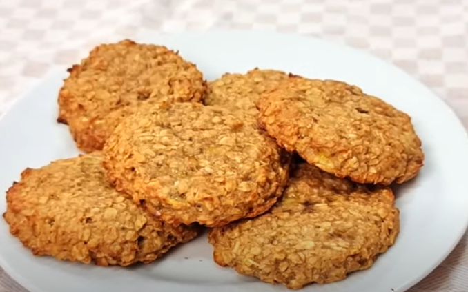 Receita de biscoito sem farinha e açúcar