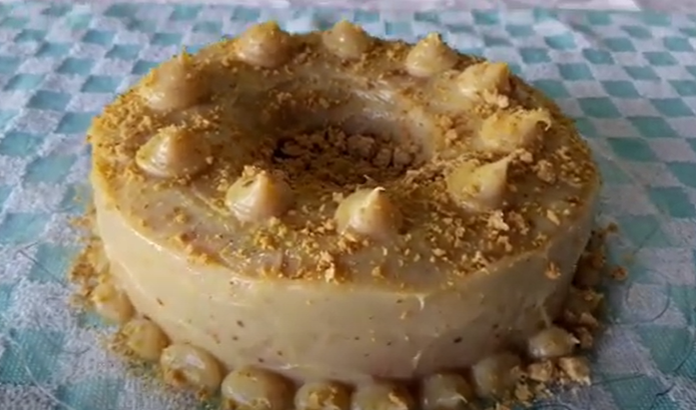 Receita de bolo de paçoca