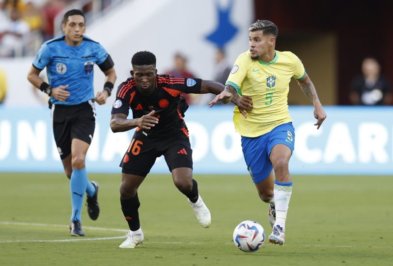 Bruno Guimarães é nome importante do time do Brasil