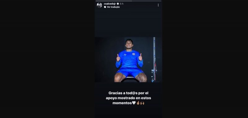 Carlos Salcedo é jogador do Cruz Azul