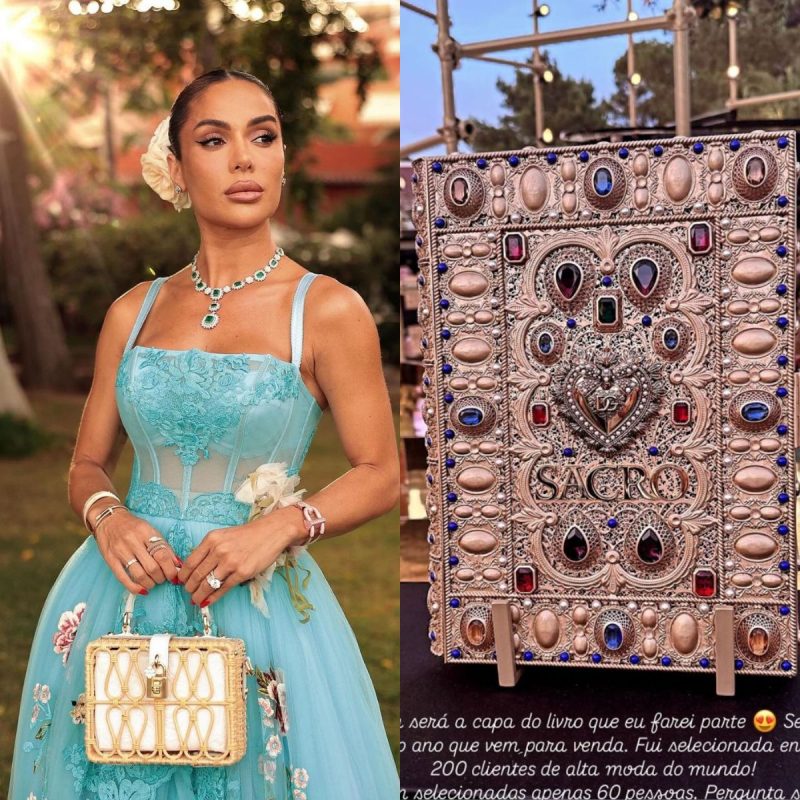 Catarinense vai estrelar em livro de luxo exclusivo da grife Dolce & Gabbana